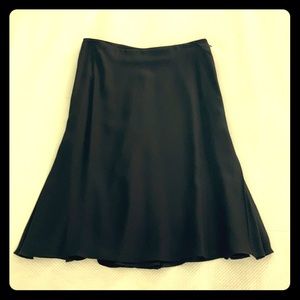 MARNI Italian Silk Black Skirt